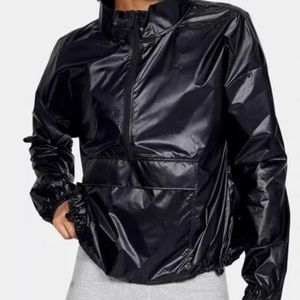 Under Armour Black  Storm NWT Pull-Over Wind Breaker Jacket Size Medium